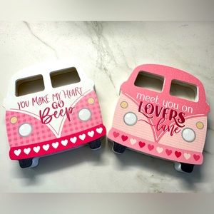 Valentines car plaques